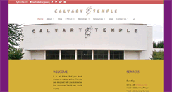 Desktop Screenshot of calvarytemplepa.org